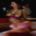 Naked women water