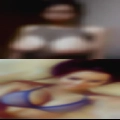 Tall nude woman sucking pussy